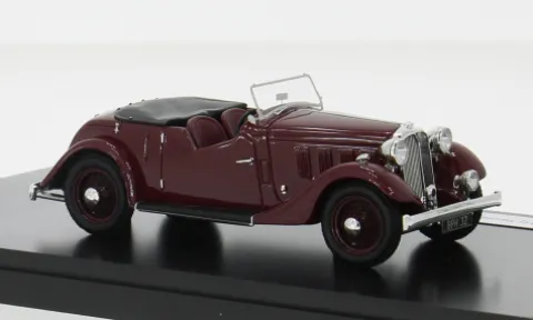 Rover 12HP(P1) Tourer, dunkelrot, 1934, 1:43, Matrix
