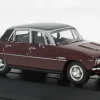 Rover P6 3500 V8, dunkelrot/schwarz, 1977, 1:43, Corgi