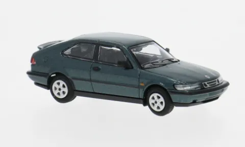 Saab 900 Turbo 16S (Aero) Coupe, grün, 1987, 1:87, Minichamps