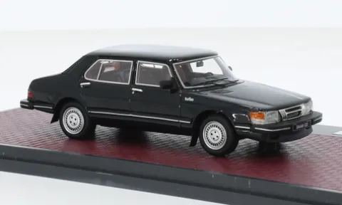 Saab 900 CD Turbo, schwarz, 1981, 1:43, Matrix