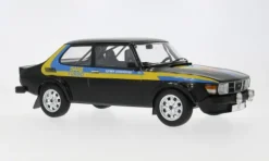 Saab 99 Turbo, schwarz/Dekor, 1977, 1:18, MCG