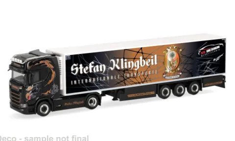 Scania CS 20 HD, Stefan Klingbeil Transporte, 1:87, Herpa