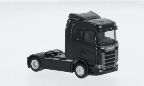 Scania CS 20 ND, schwarz, 1:87, Herpa