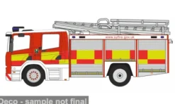 Scania CP31 Pump Ladder, South Yorkshire Fire & Rescue Service, 1:76, Oxford