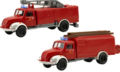 Set Edition Deutsche Bundesbahn Nr. 5, Bahnfeuerwehr, 1:87, Wiking / PMS