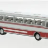 Setra S 150 H, hellgrau/rot, 1970, 1:87, Brekina