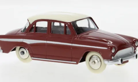 Simca Aronde P60, dunkelrot/weiss, Dinky Toys / DeAgostini