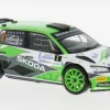 Skoda Fabia Rally2 EVO, Rallye Bohemia, 2021, #1, J.Kopecky/J.Hlousek, 1:43, IXO