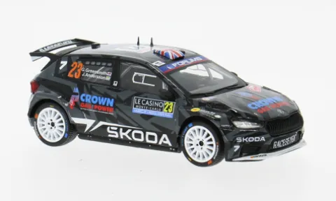 Skoda Fabia RS Rally2, WRC, Rally Monte Carlo, 2025, #23, G.Greensmith/J.Andersson, 1:43, IXO