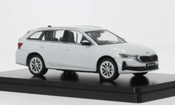 Skoda Octavia IV FL, weiss, 2024, 1:43, Abrex