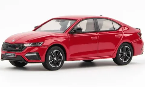 Skoda Octavia IV RS, dunkelrot, 2020, 1:43, Abrex