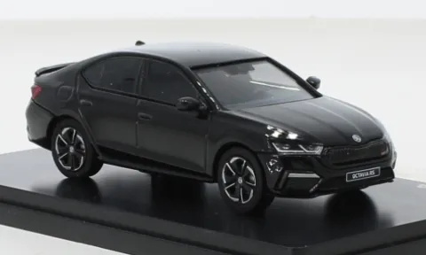 Skoda Octavia IV RS, schwarz, 2020, 1:43, Abrex