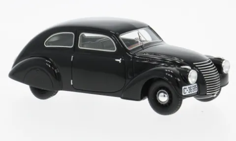 Skoda Rapid OHV Prototype, schwarz, 1938, 1:43, AutoCult
