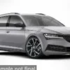 Skoda Superb, grau, 1:18, Solido