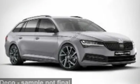 Skoda Superb, grau, 1:18, Solido
