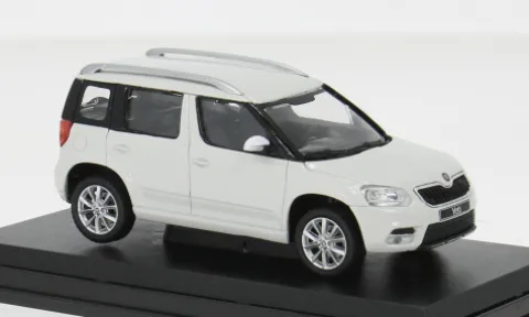 Skoda Yeti FL, weiss, 2013, 1:43, Abrex
