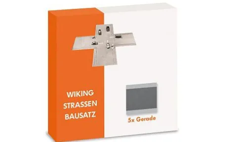 Strassen-Bausatz Gerade (5 Stück), 1:87, Wiking