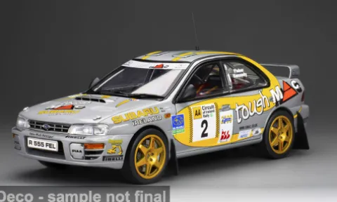 Subaru Impreza 555, Circuit of ireland, 1999, #2, B.Fischer/R.Kennedy, 1:18, Sun Star