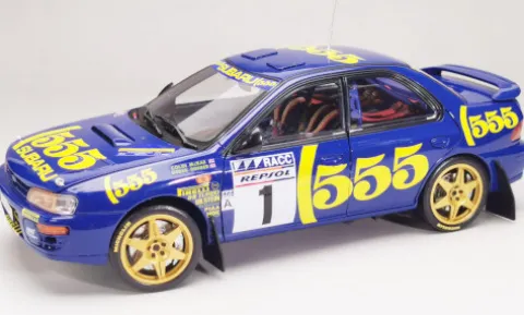 Subaru Impreza 555, Rally Catalunya, 1996, #1, C.McRae/D.Ringer, 1:18, Sun Star