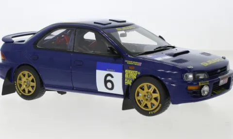 Subaru Impreza 555, Rallye Hong Kong - Peking, 1994, #6, R.Burns/R.Reid, 1:18, Sun Star