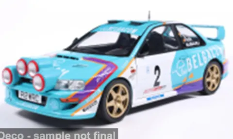 Subaru Impreza S5 WRC99, #2, 1:18, Solido