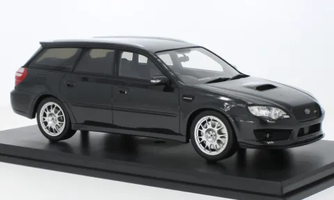 Subaru Legacy Touring Wagon STI, dunkelgrau, 2007, 1:18, DNA Collectibles