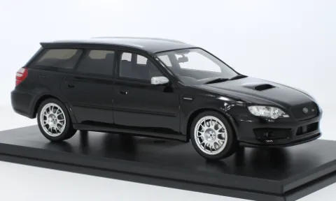Subaru Legacy Touring Wagon STI, schwarz, 2007, 1:18, DNA Collectibles