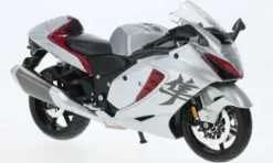 Suzuki Hayabusa, silber/Dekor, 2022, 1:12, Maisto