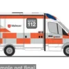 System Strobel RTW, 2018, Malteser Mainz, 1:87, Rietze