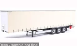 - Tarpaulin Trailer, weiss, 2021, 1:24, Solido