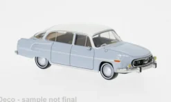 Tatra 603-2, hellgrau/weiss, 1963, 1:87, Brekina