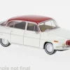 Tatra 603-2, weiss/rot, 1963, 1:87, Brekina