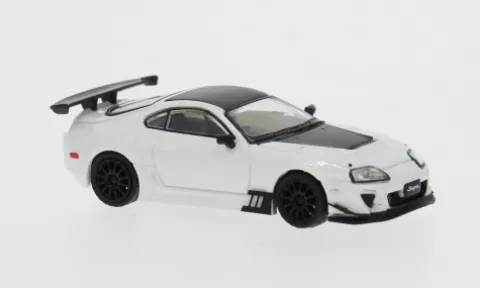 Toyota Supra, weiss/schwarz, 1993, 1:87, Micro City 87