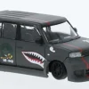 Toyota bB 2000 - ncp31, dunkeloliv/Dekor, 1:64, BM Creations