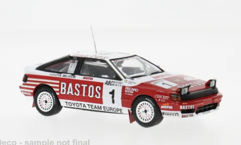 Toyota Celica GT-4 (ST 165), Boucles de Spa, 1989, #1, P.Snijers/D.Colebunders, 1:43, IXO