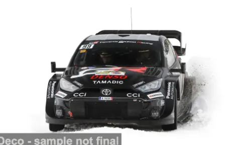 Toyota GR Yaris Rally1, Rallye Hivernal du Dévoluy, 2025, #99, O.Solberg/E.Edmondson, 1:43, IXO