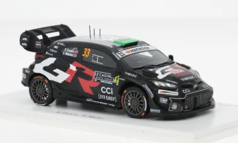Toyota GR Yaris Rally 1, Rally Monte Carlo, 2025, #33, E.Evans/S.Martin, 1:43, Spark