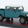Toyota Land Cruiser HJ45 Crew Cab, dunkeltürkis/weiss, 1:43, Matrix