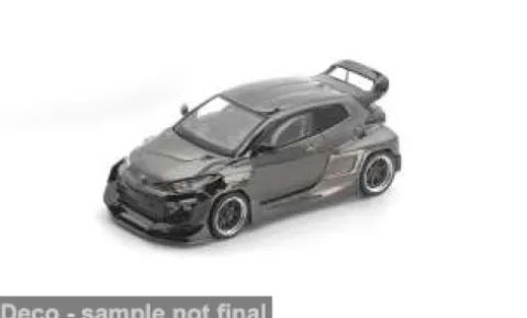 Toyota Pandem GR Yaris, anthrazit, 1:64, Pop Race