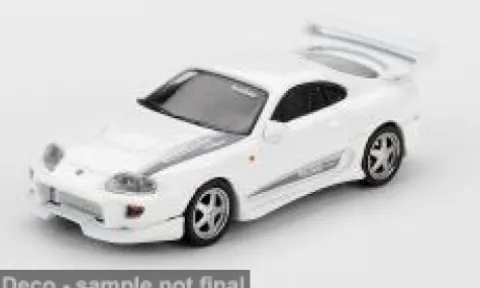 Toyota Supra MK4, weiss, 2014, 1:64, Mini GT