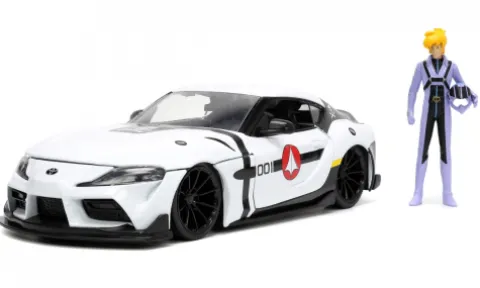Toyota Supra, 2020, Robotech, 1:24, Jada