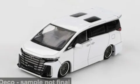Toyota Vellfire 40, weiss, 1:64, Mini GT