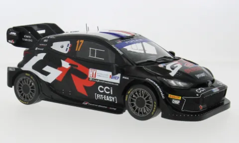 Toyota Yaris Rally 1, WRC, Rally Croatia, 2024, #17, S.Ogier/V.Landais, 1:18, IXO