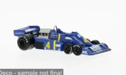 Tyrrell P34, Formel 1, 1976, Elf, #4, P.Depailler, 1:87, Brekina