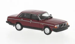 Volvo 240 GL, dunkelrot, 1986, 1:87, Minichamps