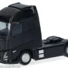 Volvo FH Aero GL XL, schwarz, 1:87, Herpa