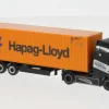 Volvo FH GL, 2020, Patrick Heim/Hapag Lloyd 40 ft., 1:87, Herpa