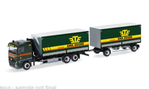 Volvo FH GL, Emil Egger (CH), 1:87, Herpa