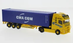 Volvo FH GL XL, acargo / CMA-CGM, 1:87, Herpa