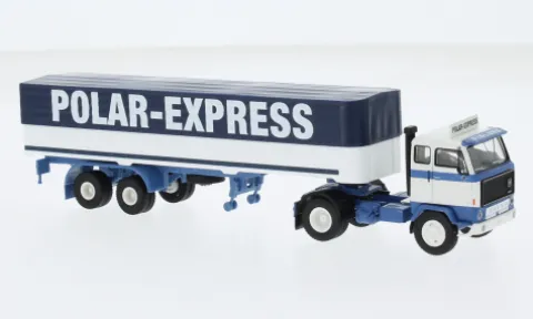 Volvo F 89 PP-SZ, 1972, Polar Express, 1:87, Brekina
